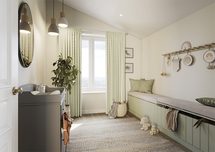 Emily Bond Jaipur, Sage - Made to Measure Curtains - Image 7